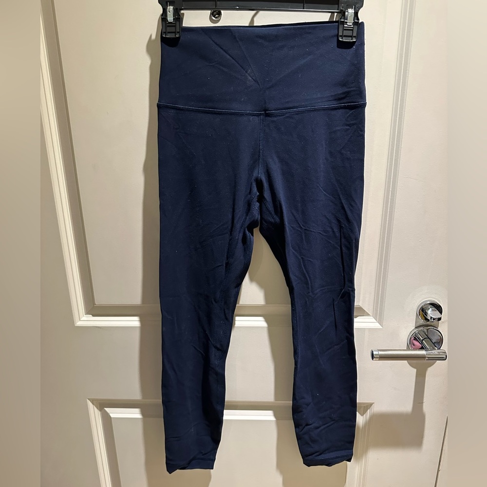 Lululemon Wunder Under Cropped Leggings